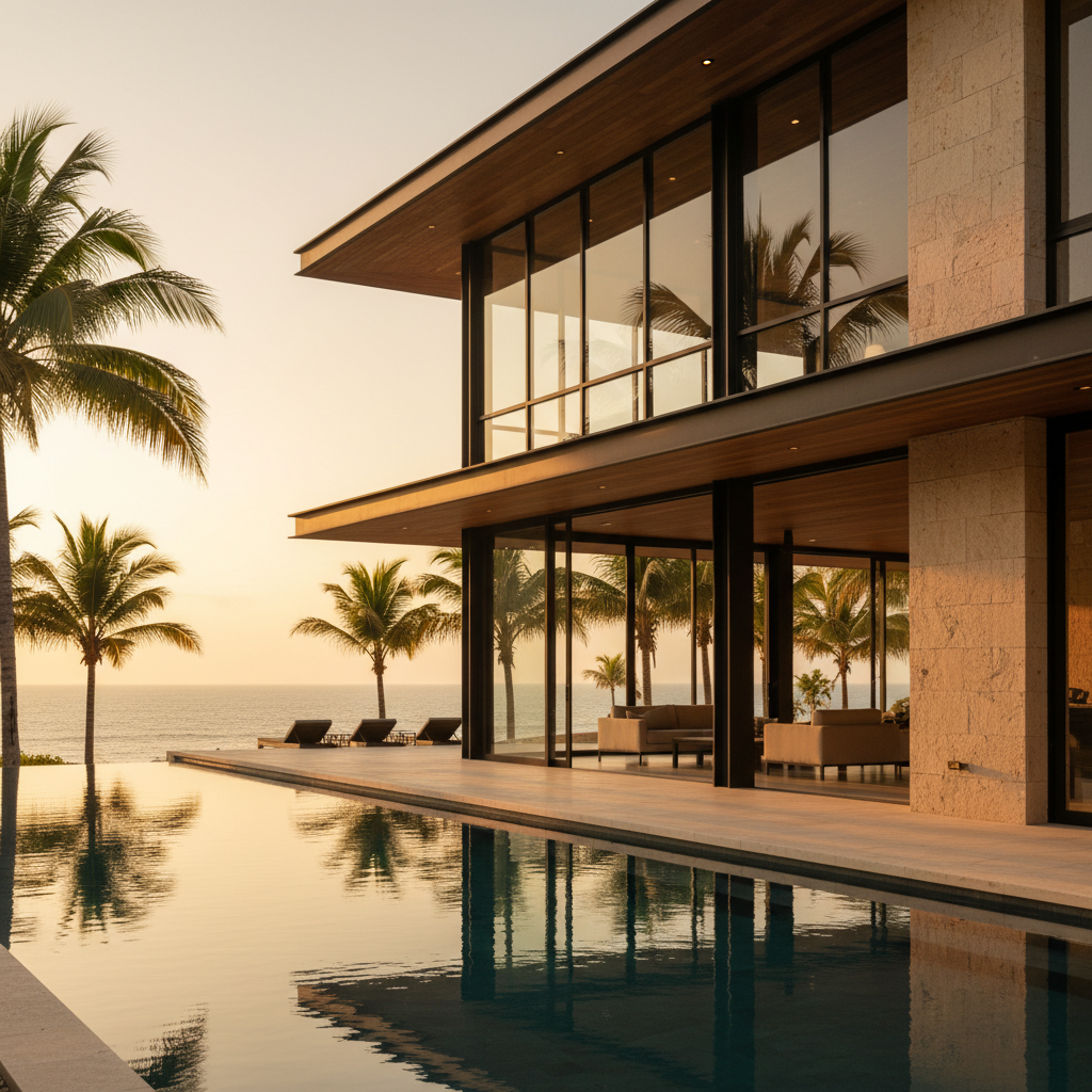 Casa Amanecer, a modern beach house in Playa Hermosa, Guanacaste
